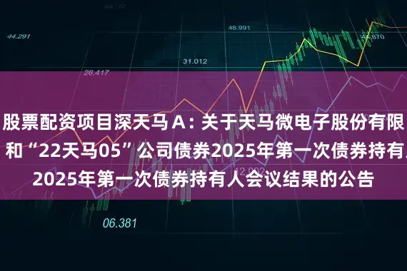 股票配资项目深天马Ａ: 关于天马微电子股份有限公司“21天马02”和“22天马05”公司债券2025年第一次债券持有人会议结果的公告